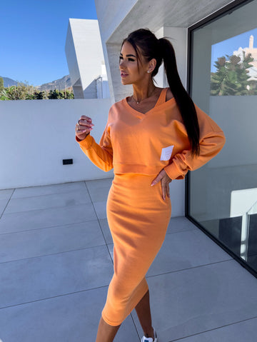 Mia™ - Sweatshirt Kleid Set